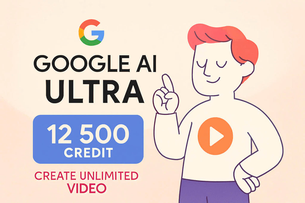 Google AI Ultra Account (VEO 3) – 30TB Storage, YouTube Premium & Full Gemini Access