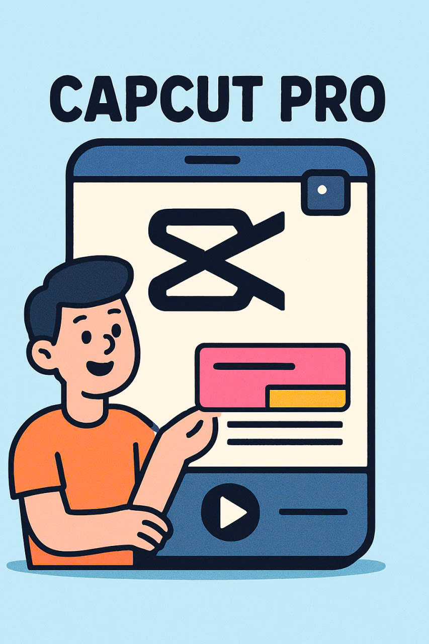 CapCut Pro Official Account – 100GB Cloud | All Devices | 7–365 Days Access