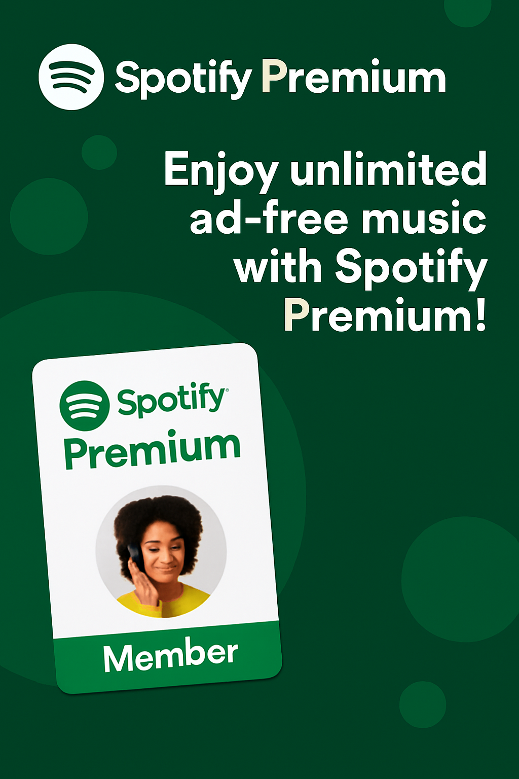 Spotify Premium Member Slot