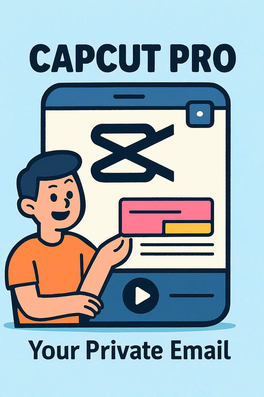 CapCut Pro Account – Full Access | 1 to 12 Months | Private Use | PC & Mac